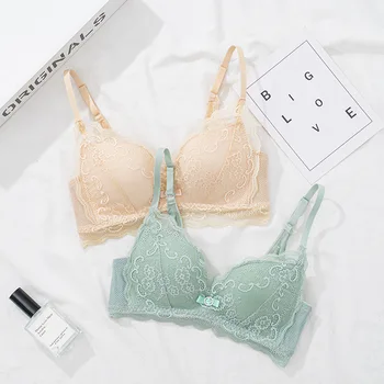 

BEFORW Women Bra Push Up Bras Sexy Lingerie Gather Bra Detachable Strap Bra Top Solid Color Underwear Fashion Backless Bra