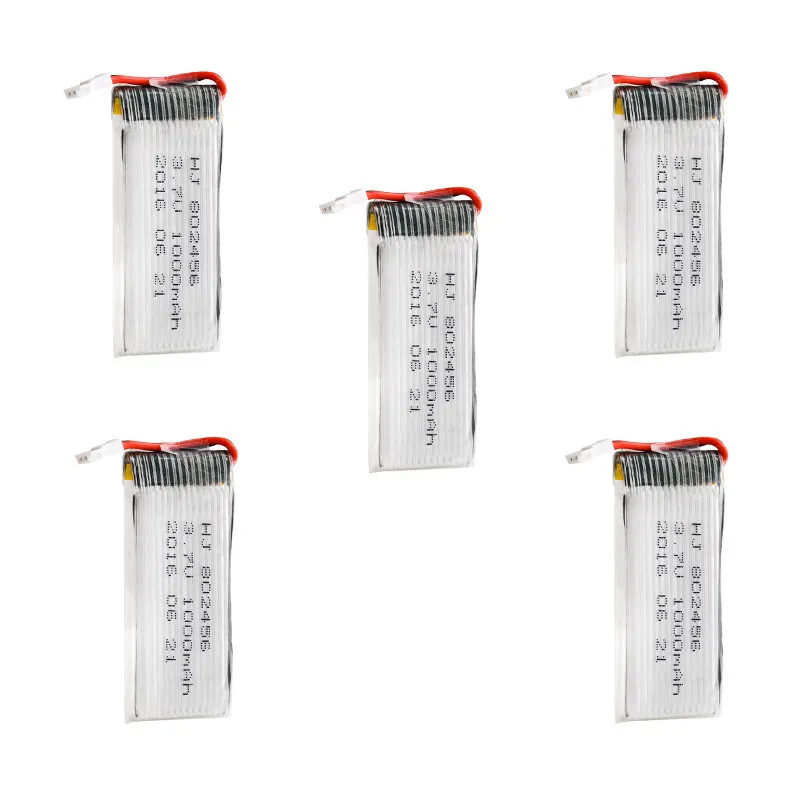 

1S 3.7V 1000mah Lipo Battery for H12C H12W JX 509 509B RC Drone Mini Quadcopter Helicopter Spare Parts