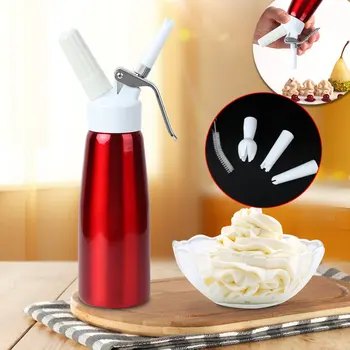 

500ml Whipped Cream Butter Dispenser Whipper Foam Maker Stainless Steel Professional Cream Maker Durable Safe
