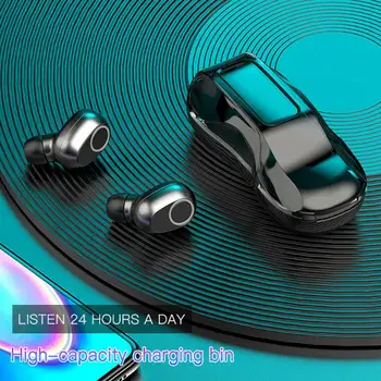 

TWS Wireless Bluetooth 5.0 Earphones Headphones B02 Mini Earbuds Headsets In-Ear Waterproof Headsets Support IOS/Android