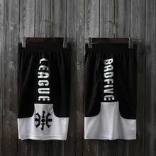 Basketball Shorts Men Sport Soccer Jersey Zipper Pocket Running Shorts Men Loose Fitness Gym Jogging Basketball Training Shorts