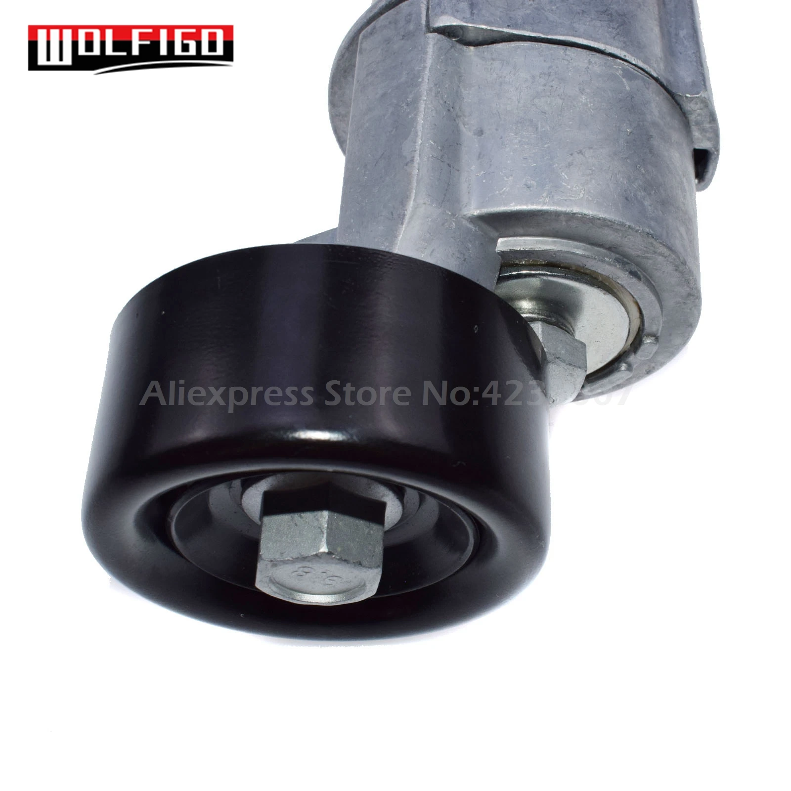 WOLFIGO New A/C Belt Tensioner For 06-14 Hyundai Sonata Kia Optima Forte 2.0 2.4L 25281-25000,2528125000,534043010,25281 25000