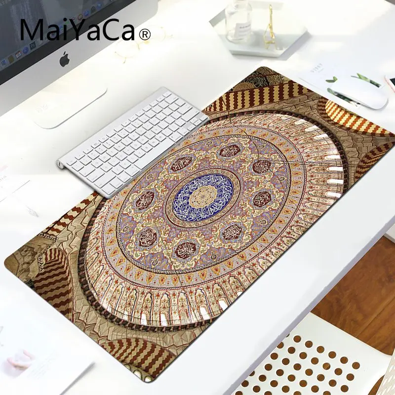 MaiYaCa Cool New Allah Islamic Quranic надписи на арабском прочном резиновый коврик для мыши подставка для ноутбука игровой шкафчик мыши коврик для мыши