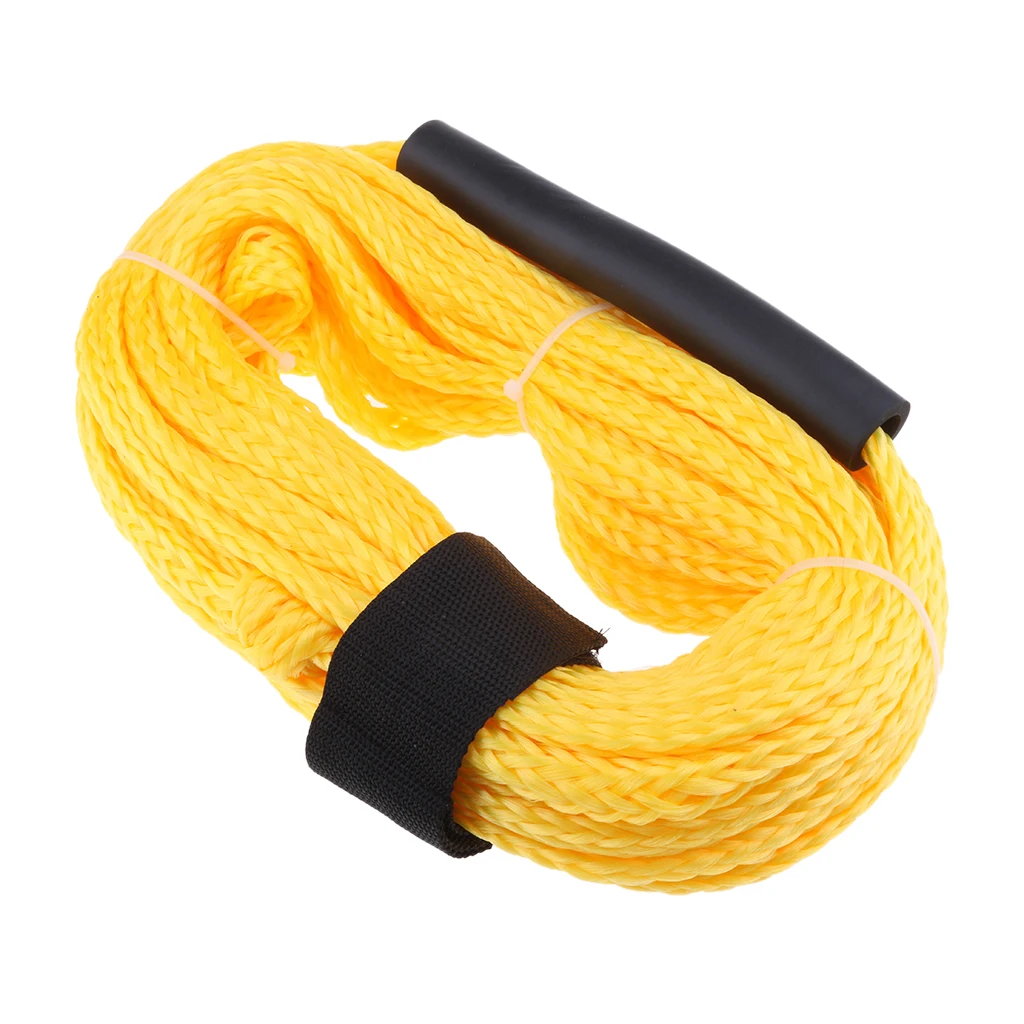 18m/59ft Bumper Fender Bungee Tie Mooring Rope w/ Foam Float Random Color Boat Anchoring Docking