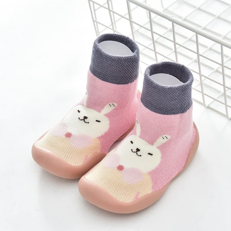 CYZZ005-3 Christmas Baby Shoes Boy Girl Winter Warm Cotton Toddler Shoes Baby Booties Newborn Christmas Elk Clothes Infant Rubber Shoe - Цвет: CYZZ005-3