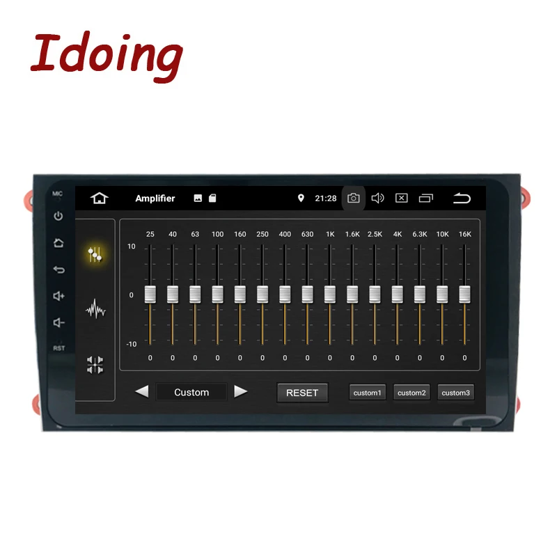 Автомагнитола Idoing 2DIN мультимедийный проигрыватель на Android 9 0 дюймов 8 ядер GPS DVD 4