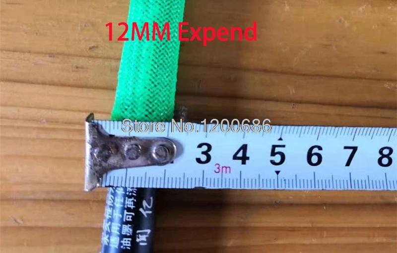 Description Picture 5 of item10m 3MM 16AWG 18AWG Cable Protection Sleeve Net Wire Protection Black Nylon Braided Cable Sleeve PCI-E PSU power cable Sleeve