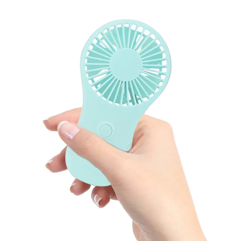 Lightweight Travel Fan Mini Pocket Fan Powered By Battery For Cooling Ventilation 2 Speed Setting Lanyard