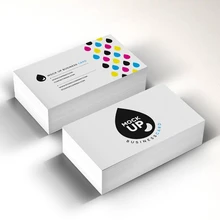 Дешевая визитная карточка 300gsm с матовым покрытием бумажная визитная карточка именная карточка печать