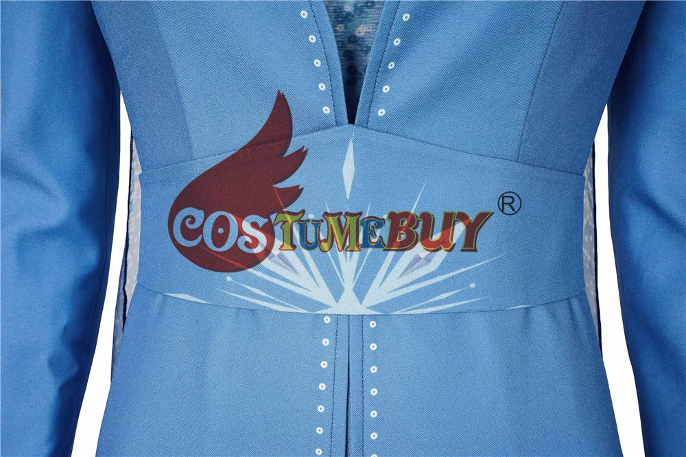 Costumebuy/Снежная королева; Принцесса Эльза; карнавальный костюм на Хэллоуин; Disfraz; платье Эльзы и Анны; ботинки; наряд; костюм для взрослых девочек