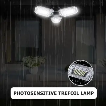 

LED Waterproof Deformable High Intensity Lighting Lamp Garage Home No Ultraviolet Infrared Mercury or Toxic Lead 60W E27