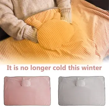 

Multifunctional Heating Blanket 5V USB Electric Heating Rug Winter Knee Warmer Lunch Break Electric Shawl for Office Home Travel