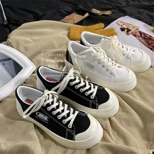 

Luxury Platform Shoes for Woman Sneakers Canvas Shoes Women Vulcanize Shoes Low Cut Lace-up Zapatos De Mujer Casual Sneakers