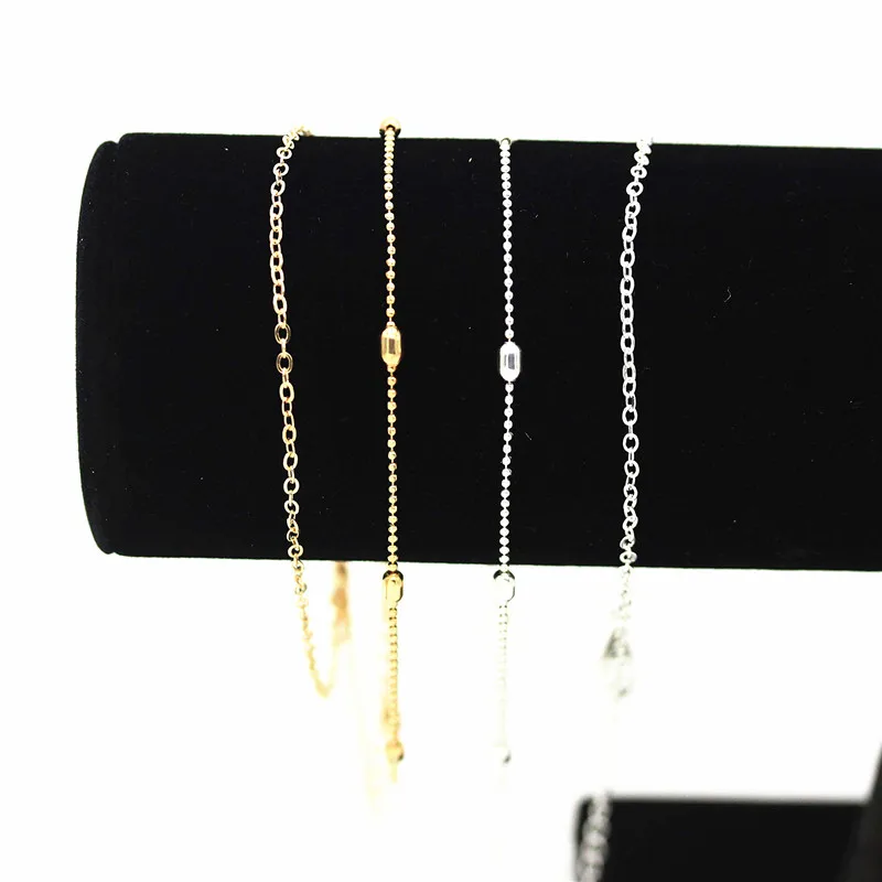 Silver Anklet Bracelet Ankle Chains Beads Anklet Trendy Jewelry Female Anklets Barefoot Crochet Sandals Foot Jewelry Leg New Anklets On Foot Ankle Bracelets For Women Leg Chain