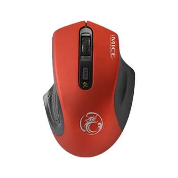 

Wireless Mouse Ergonomic Silent Imice E-1800 For Laptop PC Wireless Adjustable USB Receiver Mouse Game Mice zz6