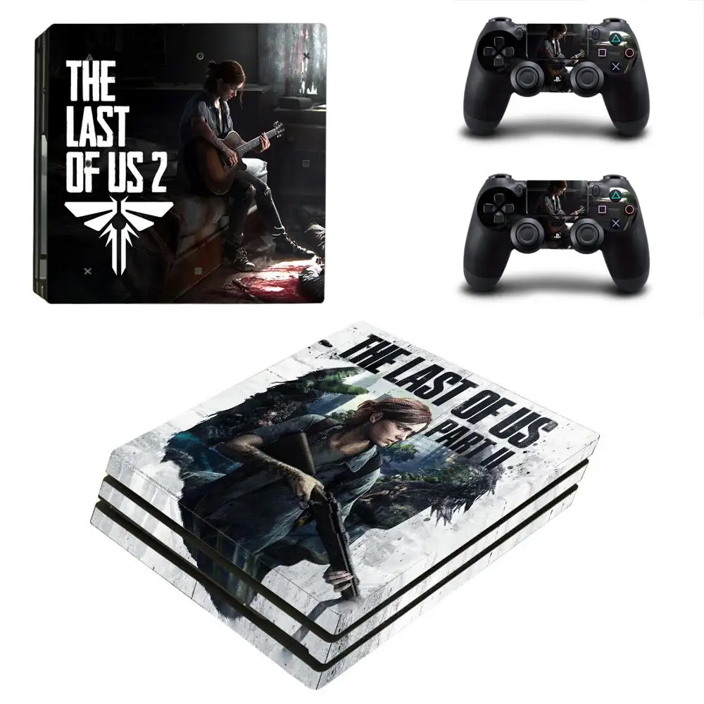 YSP4P-3796 Последний из нас часть 2 PS4 Pro наклейка для кожи виниловая наклейка для sony Playstation 4 консоль и 2 контроллера PS4 Pro наклейка для кожи - Цвет: YSP4P-3796