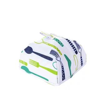 

Dining Table Folding Food Lid Cover Aluminum Foil Insulation Kitchen Lid Outdoor Picnic Dishes Heat-Insulation Kitchen Gadgets