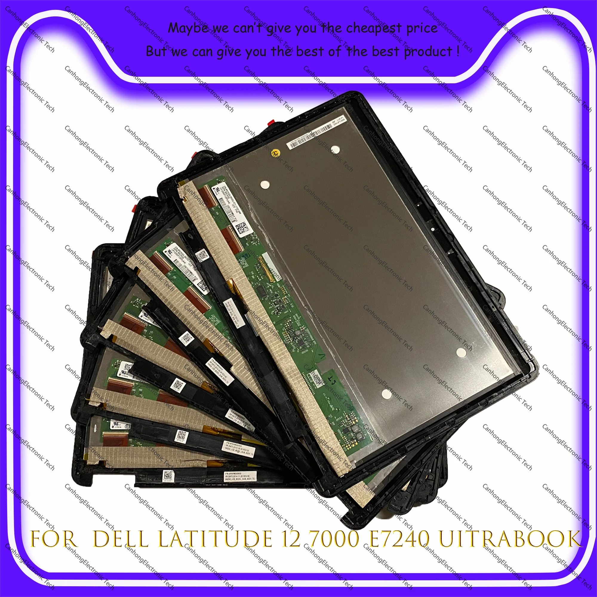Сенсорный ЖК-экран 12 5 дюйма для Dell Latitude E7240 дигитайзер замена в сборе с рамкой