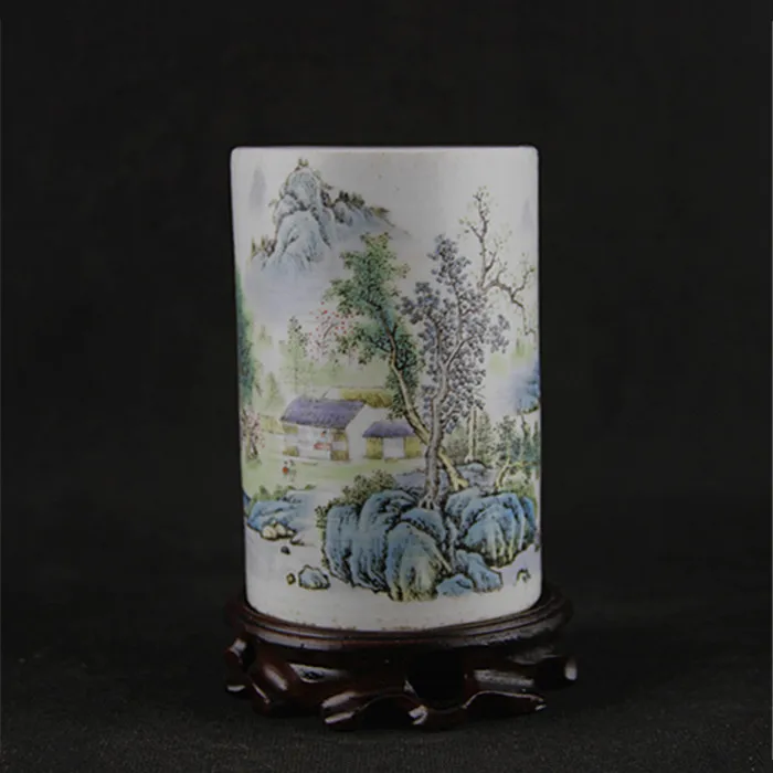 

Старая Пастельная цветная Ландшафтная бутылка для воды, прямая бутылка