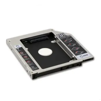 

SATA 2nd HDD HD Hard Drive Caddy Case for 9.5mm Universal Laptop CD / DVD-ROM