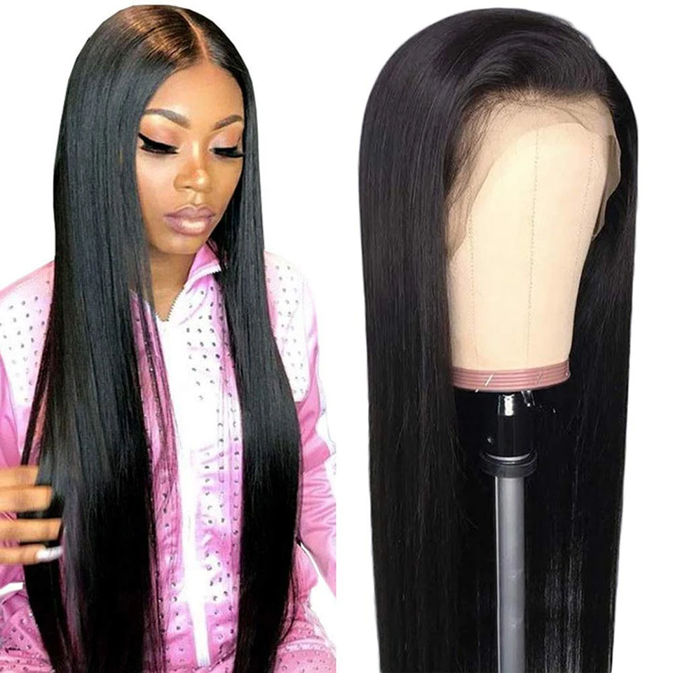 Lace Frontal Wigs 13×4 Frontal Wig Straight Lace Front Wig 250 32 Inches Lace Wig Wig Lace Closure Wig