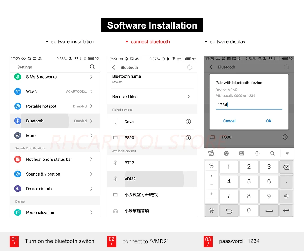 VDM2 Wifi Bluetooth