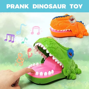 

Glowing Dinosaur Biting Finger Game Biting Finger Toy Fun Party Game Baby toys funny Детские игрушки Juguetes para niños