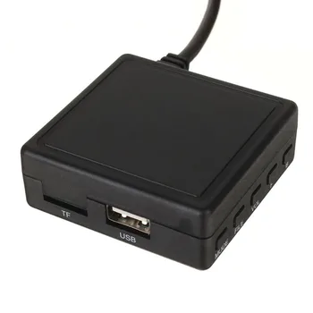 

Bluetooth 5.0 Module ISO 6-pin Stereo Audio Aux Adapter Cable For Renault 05-11 In High Quality