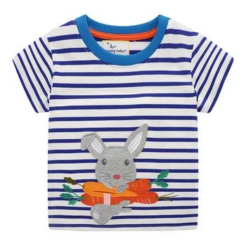 

Kids Girl T Shirt Summer Baby Cotton Tops Toddler Tees Clothes Children Clothing Cartoon T-shirts Short Sleeve Casual Wear 6560