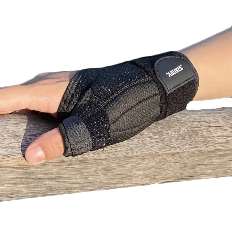 AOLIKES 1Pc สายรัดข้อมือสนับสนุน Protector Tendon Sheath การกู้คืนการบาดเจ็บรั้ง Splint Finger Sprain แถบยึดข้ออักเสบ