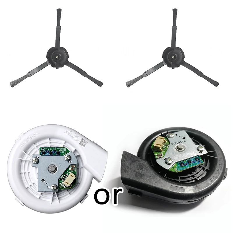 Двигатель вентилятора+ боковая щетка в комплекте для Xiaomi 2nd Gen Roborock S50 S51 S55 пылесос от пыли и мусора горячий двигатель
