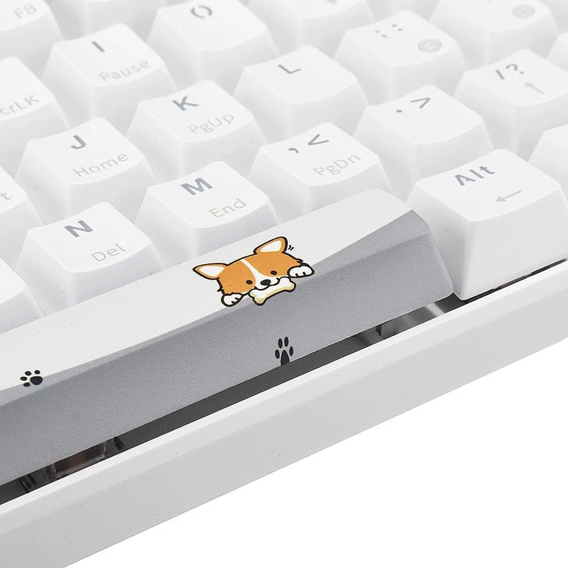 AAAJ-PBT Space Keycaps механическая клавиатура DIY Keycap(6.25U Space Keycap)-Little Greyhound
