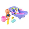 Lovely Bathroom Toy Eco-friendly Shower Toy High Simulation Gift Baby Play House Doll Toy 3