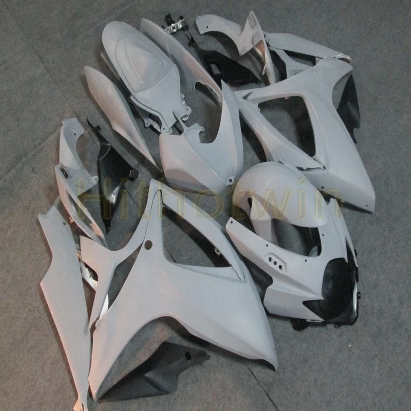 Пользовательский капот мотоцикла для GSX-R600750 2006-2007 K6 ABS пластик обтекатель литья под давлением синий