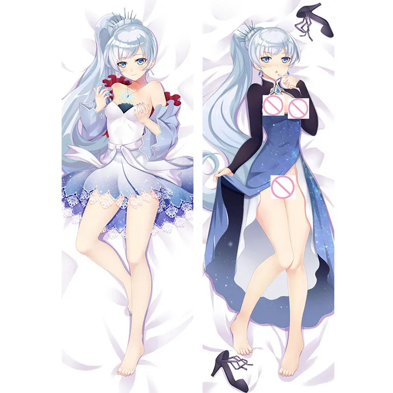 2WAY Аниме RWBY наволочка Рубиновая Роза Салем Dakimakura Чехол сексуальная девушка 3D двухстороннее постельное белье обнимая тело настроить наволочка R01 - Цвет: 2WAY