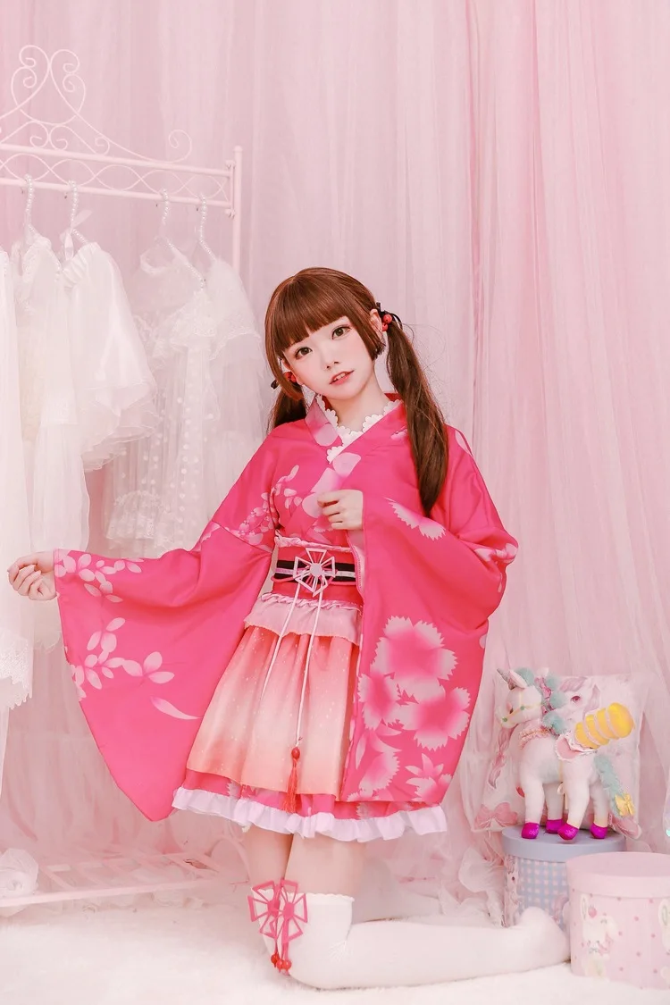 Love Live Косплей костюмы Kotori Minami косплей кимоно Tojo Nozomi Nico костюм LoveLive фестиваль костюм Хэллоуин игра