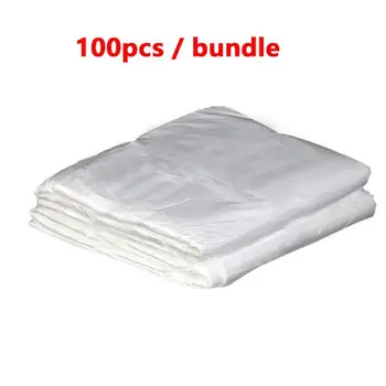 

100PCS Disposable Hairdressing Shawl Perm Dyed Hair Transparent Scarf Waterproof Membrane Cloth Shampooing Hair Coloring Haircut