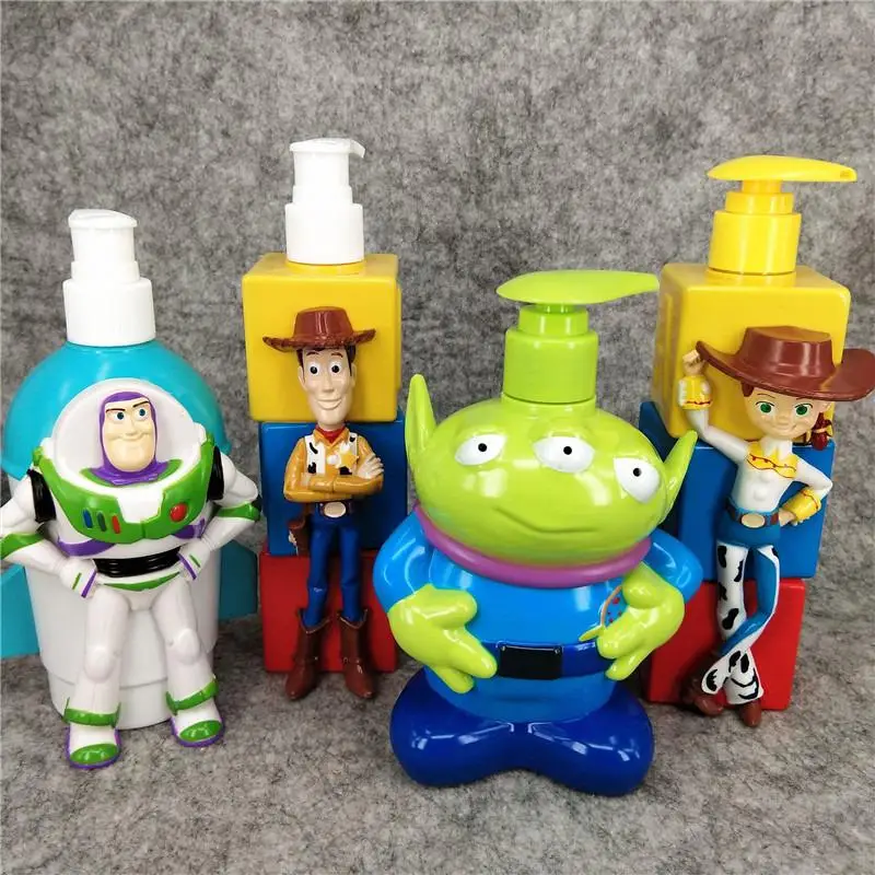 https://ae01.alicdn.com/kf/Hfb9530814b364657a1856968e1bf3b4fE/320ml-Disney-Cartoon-Kids-Spiderman-Shampoo-Bottle-Movie-Woody-Buzz-Lightyear-Alien-Model-Toy-Box-Lotion.jpg