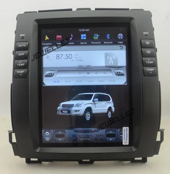 

10.4" tesla style vertical screen Six core android 9.0 Car GPS Navigation for Toyota Prado Lexus GX470 2002-2009
