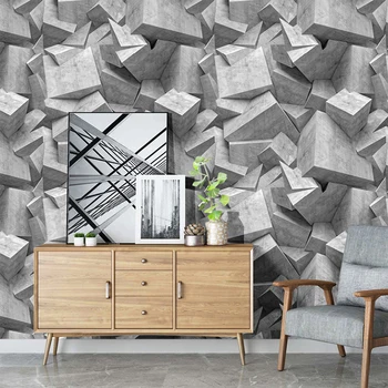 

60X1000CM Self adhesive PVC Wallpaper Thick Waterproof Renovation Furniture Wall Cover Paper Living Room Decor House Decoration