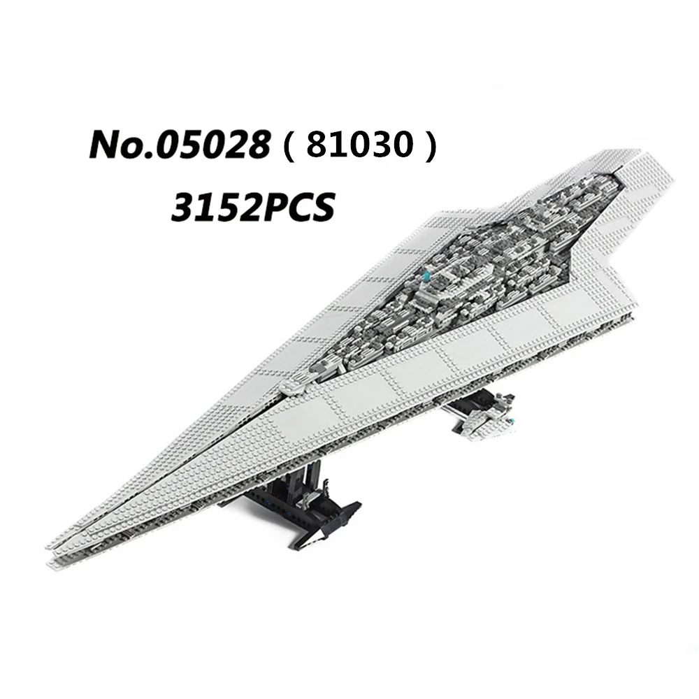Конструктор Lepinblocks 05027 05132 Ultimate Millennium Starwars Сокол 10030 75159 Звездный Разрушитель строительные блоки кирпичи Рождественский король игрушка