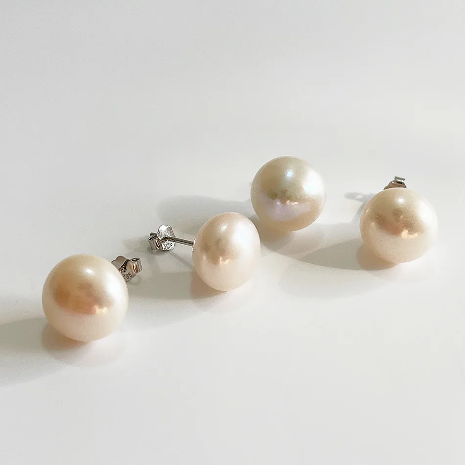 

Simple 925 Silver Sterling Earrings Alien Baroque Pearl Earrings For Women Earring Silver 925 Jewelry 2021 Trend Korean