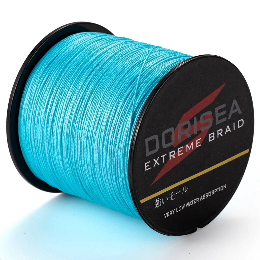 DORISEA X4 500M 6LBs-100LBs PE Extreme Braided Multifilament Fishing Line Wire Pesca 2