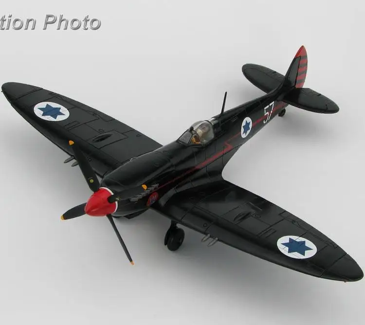 Хобби мастер Spitfire IXe Ezer Weizman 205/57 105 кв. Рамат Давид AB июня 1955 1/48 литой под давлением самолет модель самолета