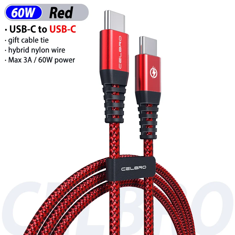Red 0,3 м 1,2 м usb type C кабель для USB C кабель 18 Вт PD быстрое зарядное устройство кабель для iPhone 11 pro Max samsung Note 10 Plus USB Tipo C кабель - Цвет: Red