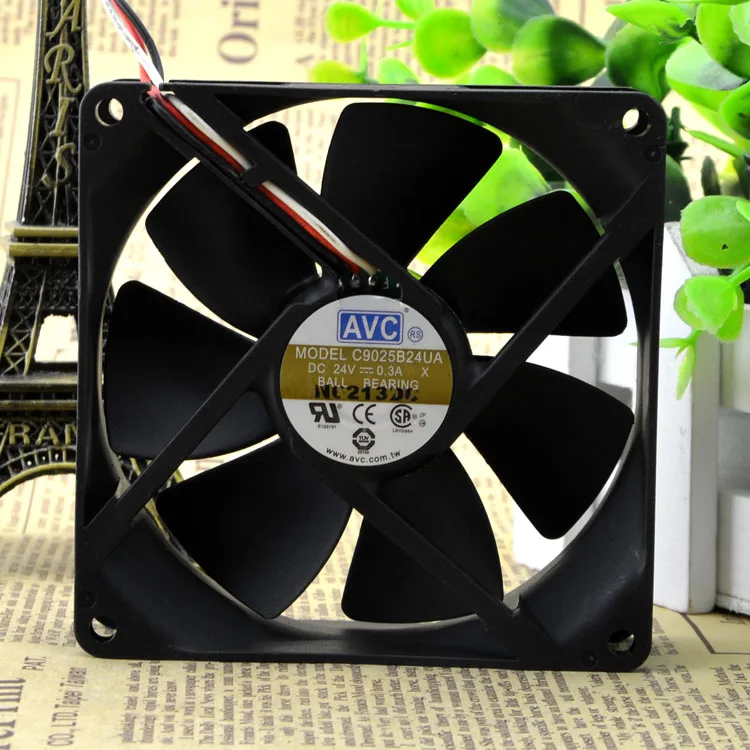9025 24V 0.3A 9 см x 9 см C9025B24UA защиты электродвигателя Вентилятор охлаждения