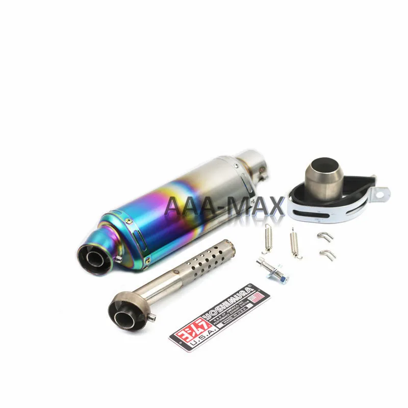 Мотоцикл для Yoshimura выхлопная труба, глушитель для KTM ATV GSXR250 Z750 Z800 Z1000 NINJA250 CBR CRF230 NC700 - Цвет: D02