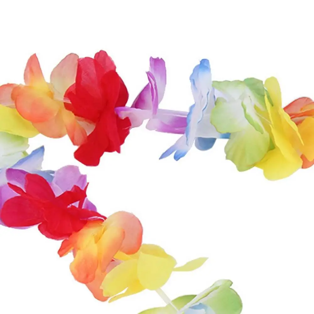 Гавайский цветок leis гирлянда ожерелье нарядное платье Вечерние Гавайские