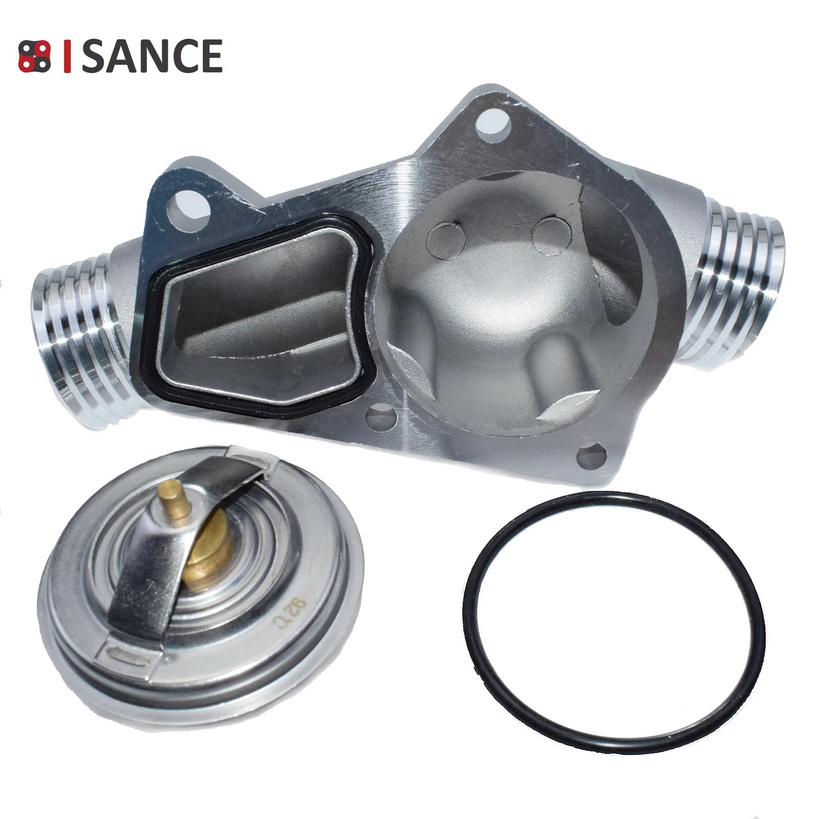 Engine Coolant Thermostat + Housing Cover + Gasket Seals For BMW Z3 M3 E36 E34 # 11531722531 11531740437 11531721002 11531712043