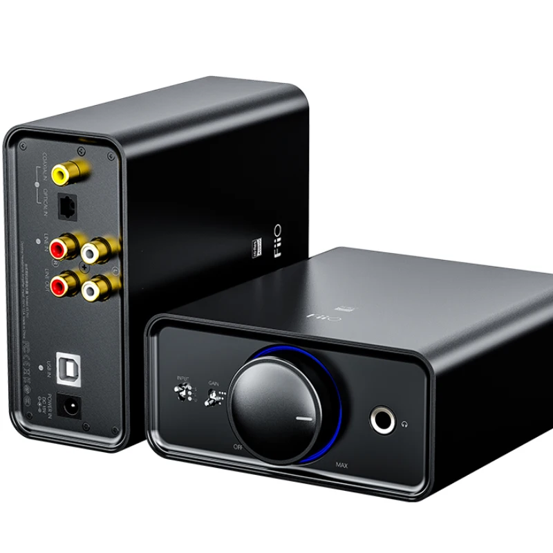 Аудио усилитель FiiO K5 Pro Hi Fi аудио AK4493EQ 768K/32 бит DSD декодер Deskstop AMP PCM DAC COAX RCA вход